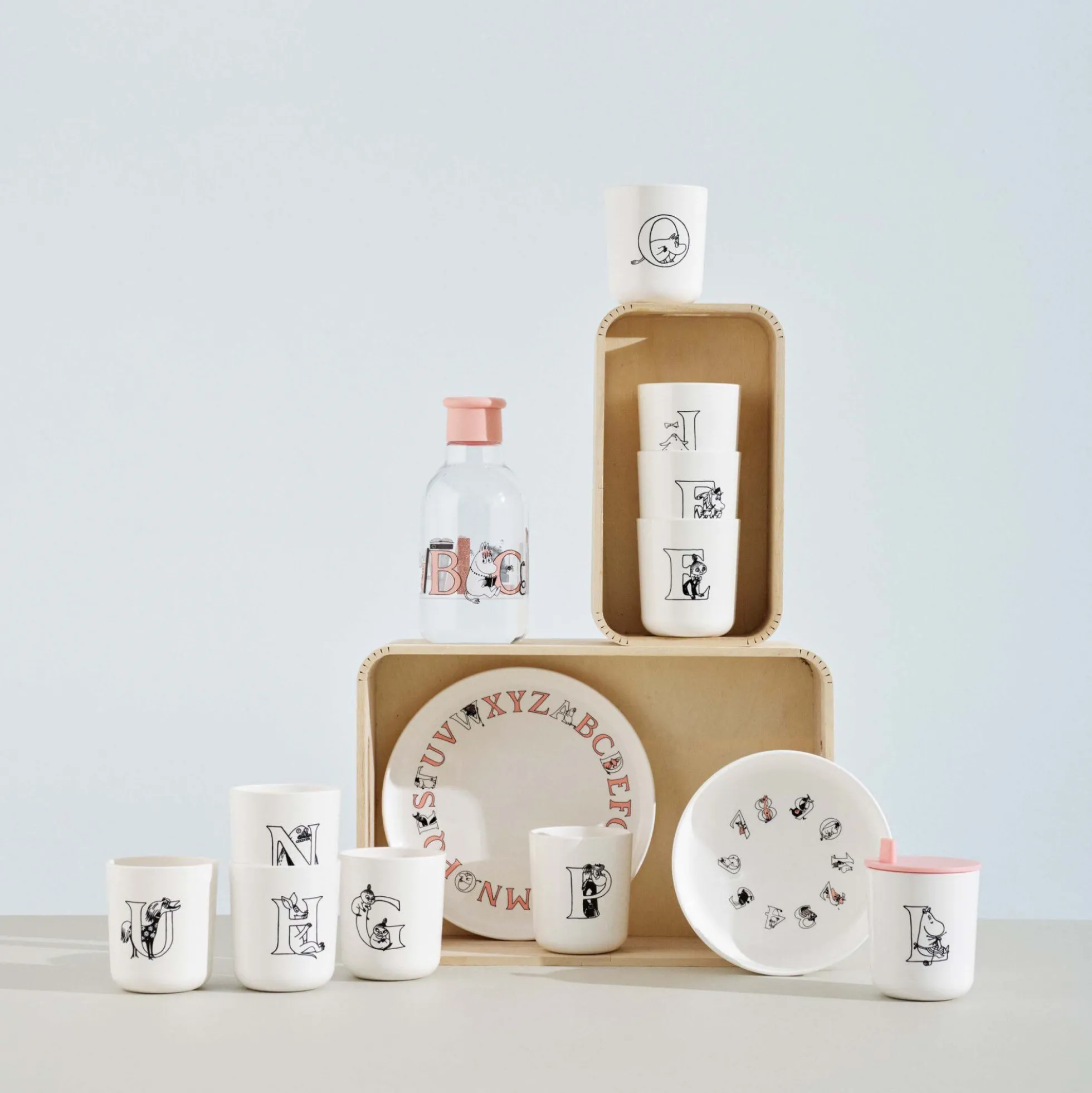Moomin ABC kop O, moomin white