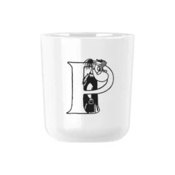 Moomin ABC kop P, moomin white