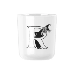 Moomin ABC kop R, moomin white