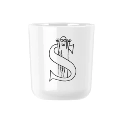 Moomin ABC kop S, moomin white