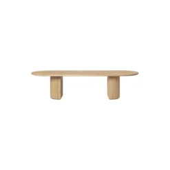 Moon Elliptical Dining Table, oiled oak