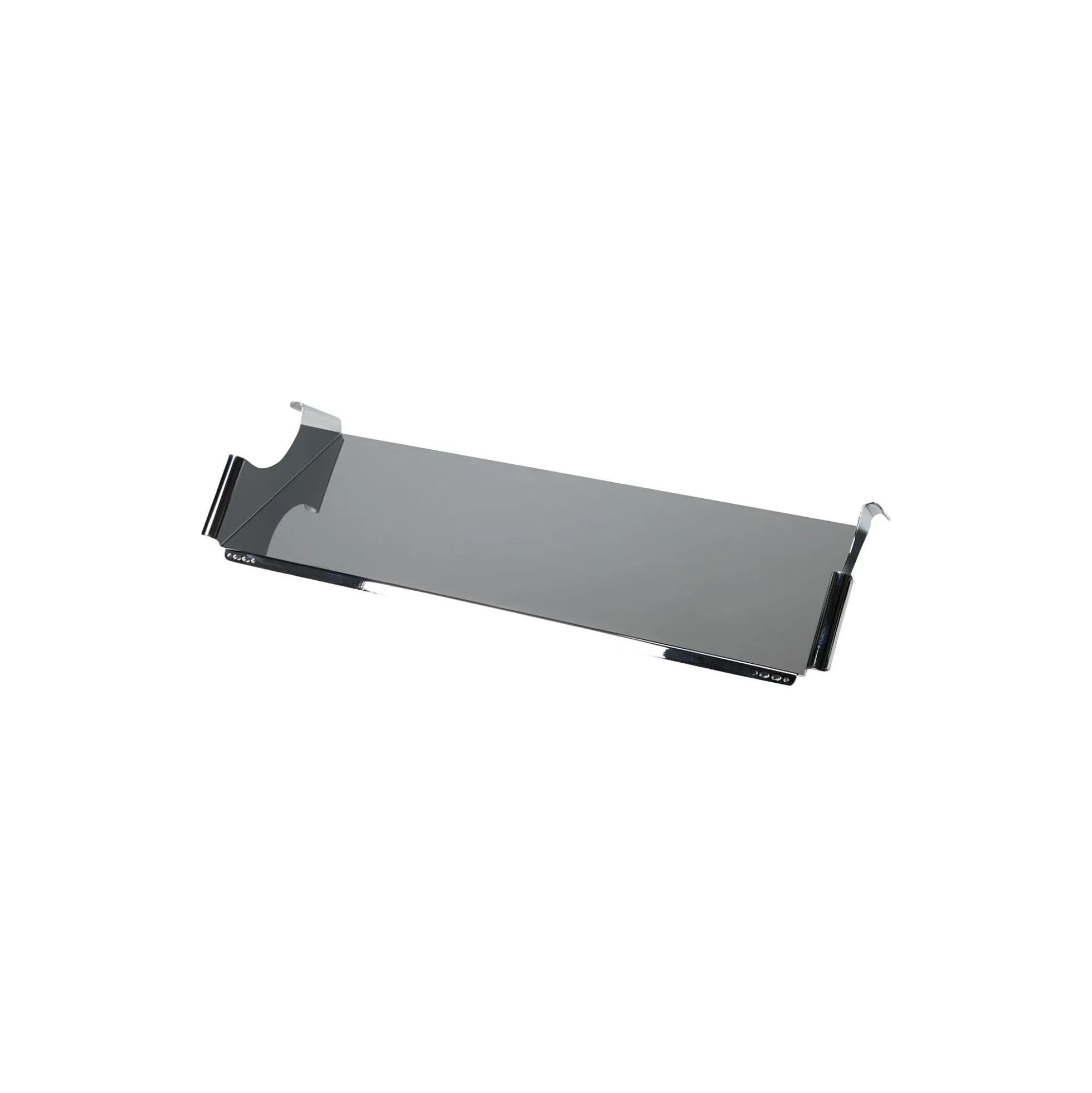 Moon Tray Shelf, chrome