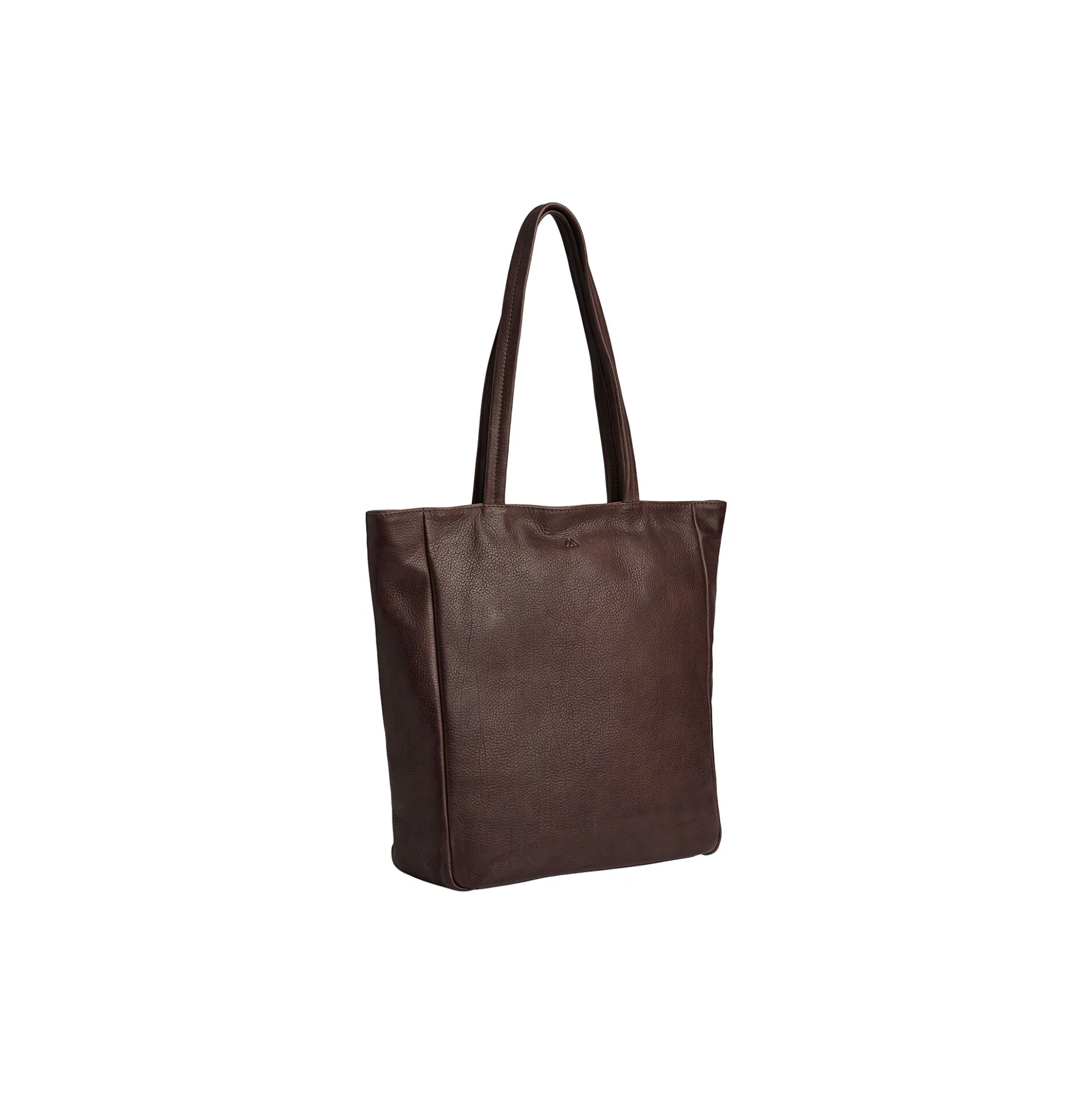MorganMBG Shopper Soft Vintage, chocolate brown w/br. gold