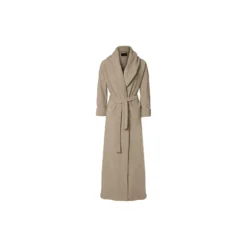 MOUNT EVEREST fleece bathrobe, beige