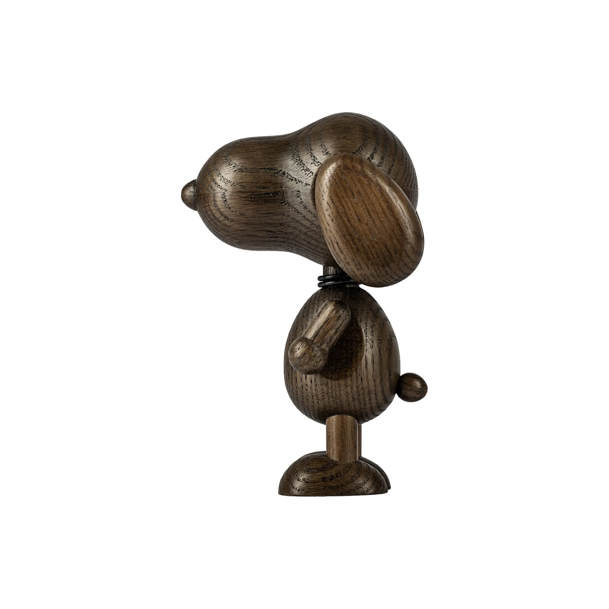 Mr. B'eagle figur, røgbejdset eg