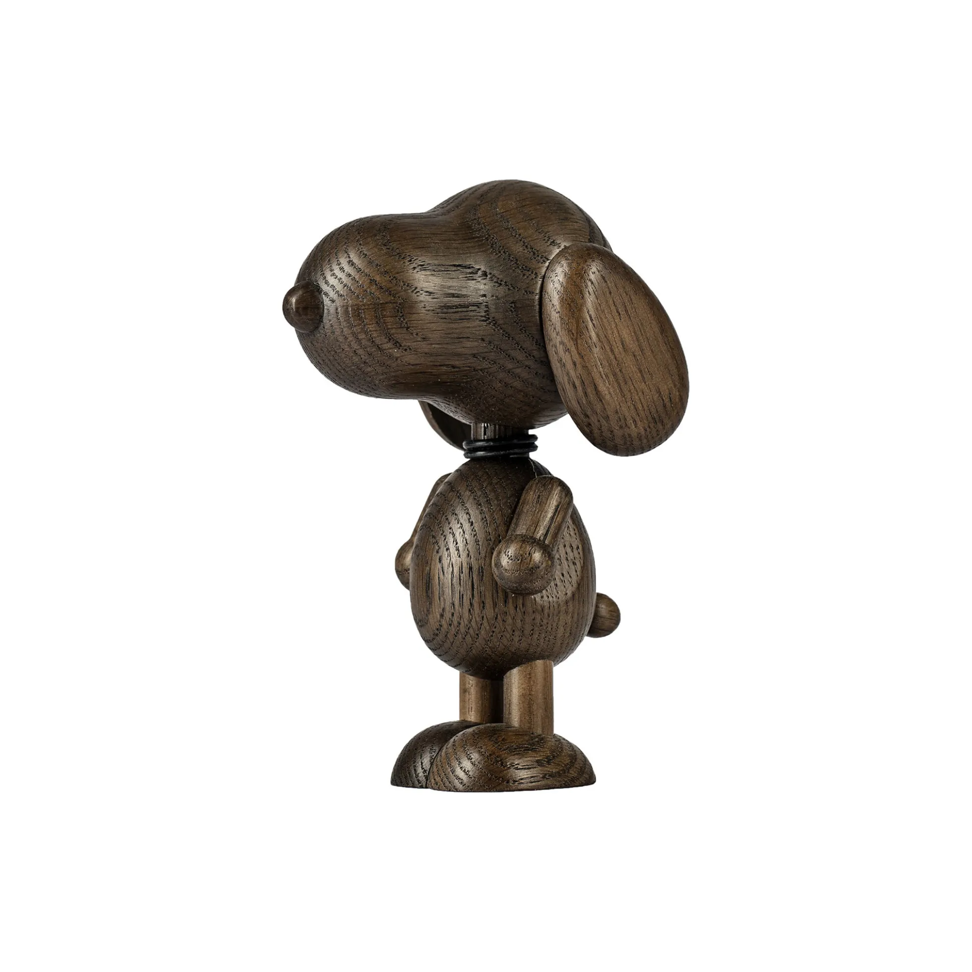 Mr. B'eagle figur, røgbejdset eg