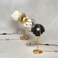 Multi-Lite Portable Lamp, chrome
