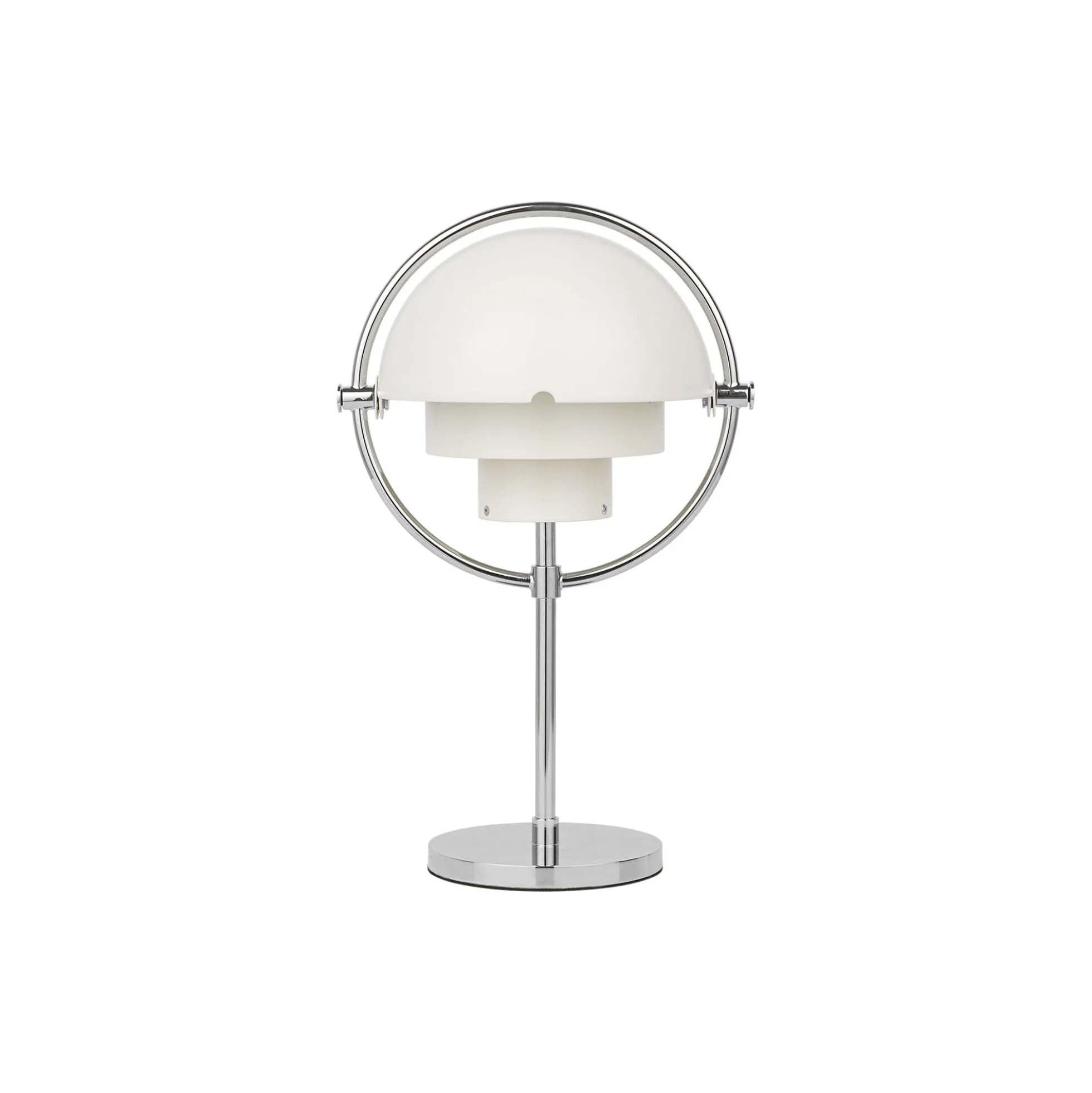Multi-Lite Portable Lamp, white semi matt/chrome