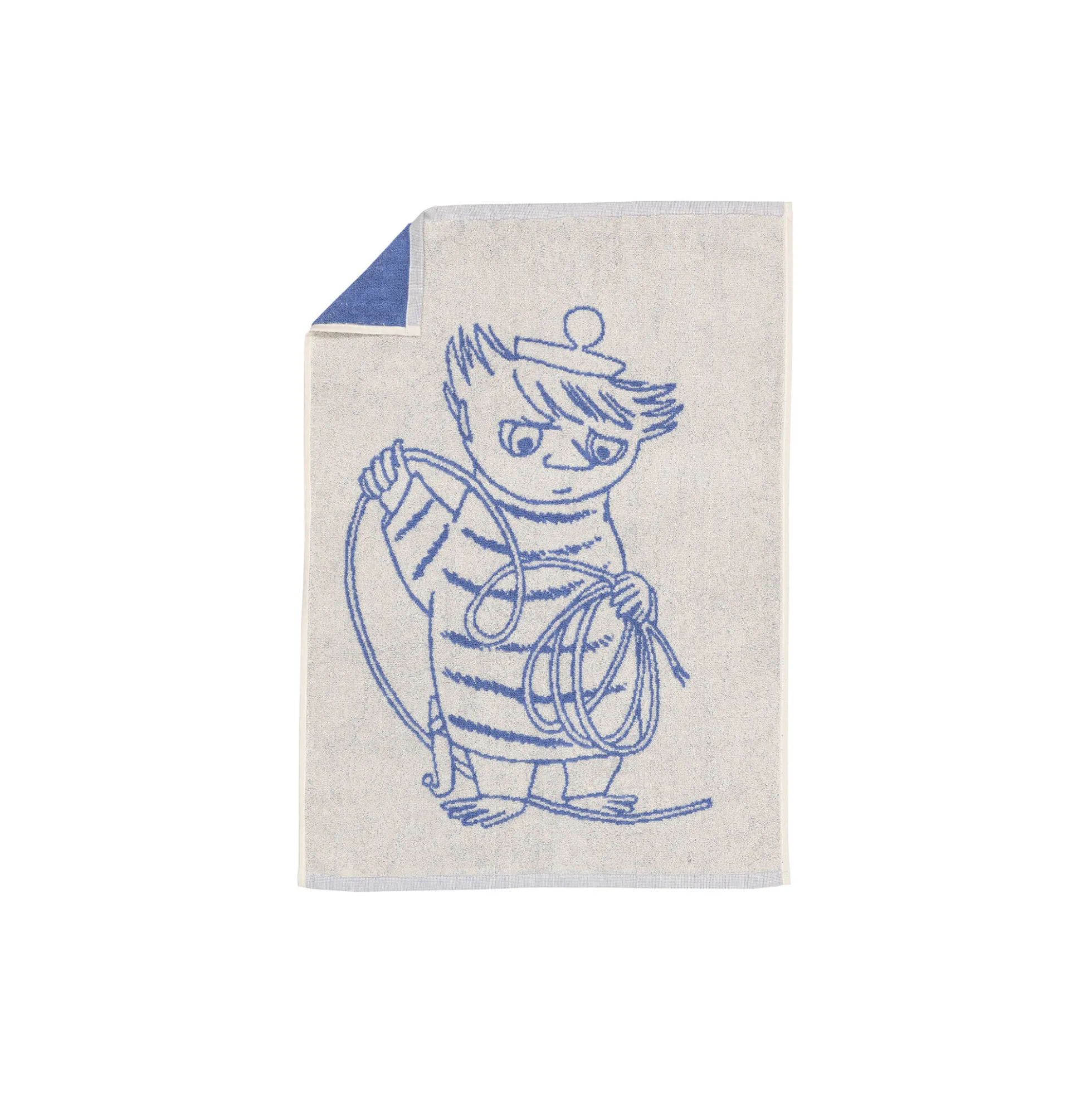 Mumi badehåndklæde Too-tikki 50x70 cm, hvid