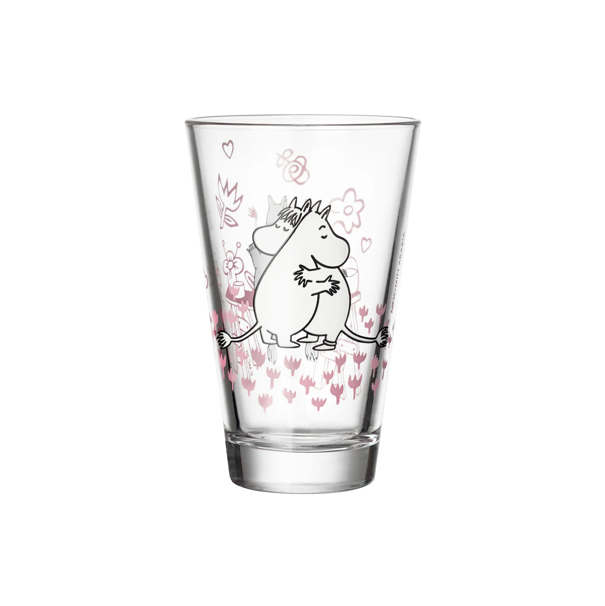 Mumi Glas 2 stk. Kærlighed