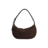 MuseMBG Bag Suede Weave, dark brown