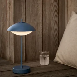 Musling™ transportabel lampe, dusk blue