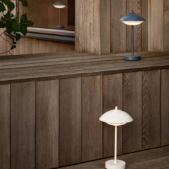 Musling™ transportabel lampe, dusk blue