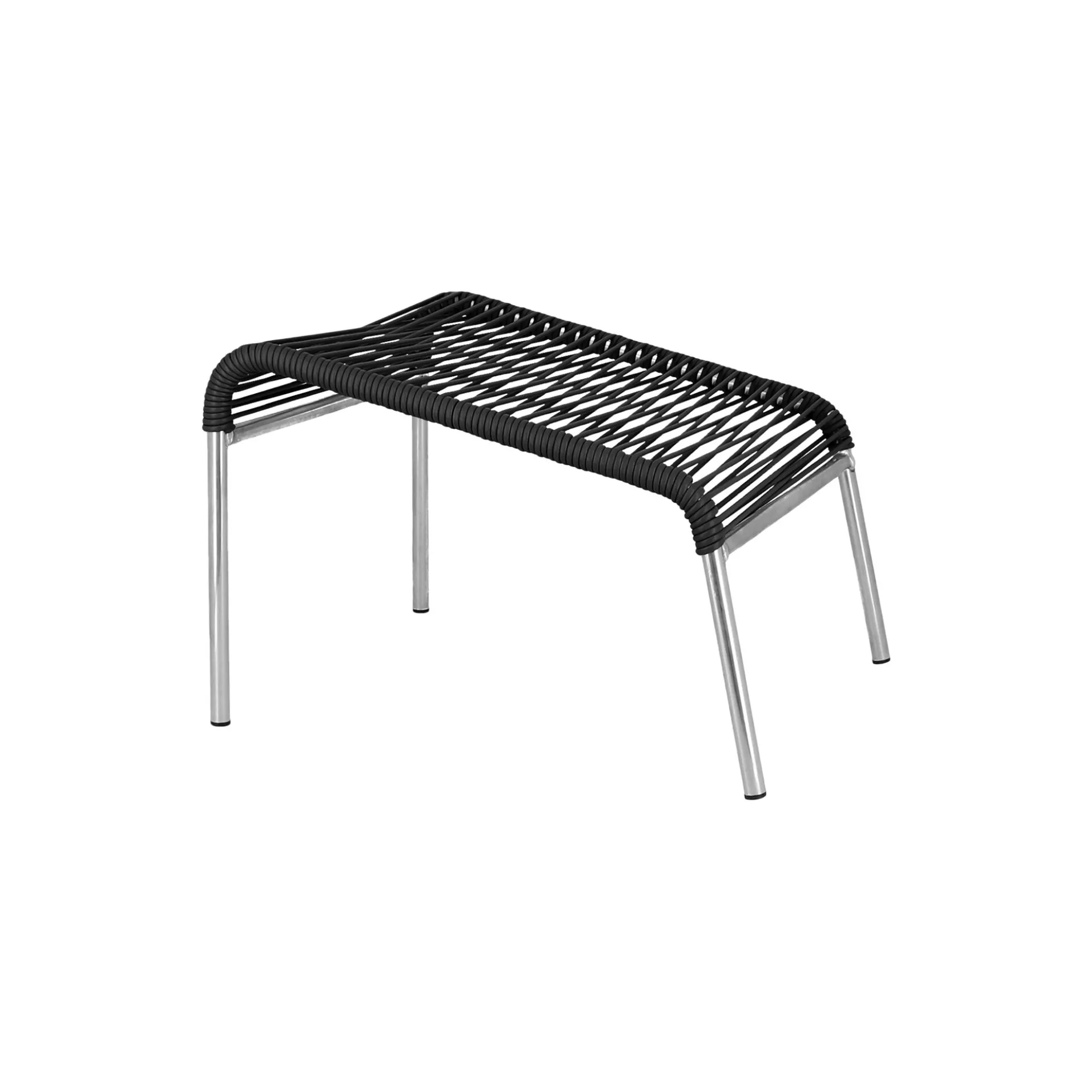 Mya Outdoor Footrest, black
