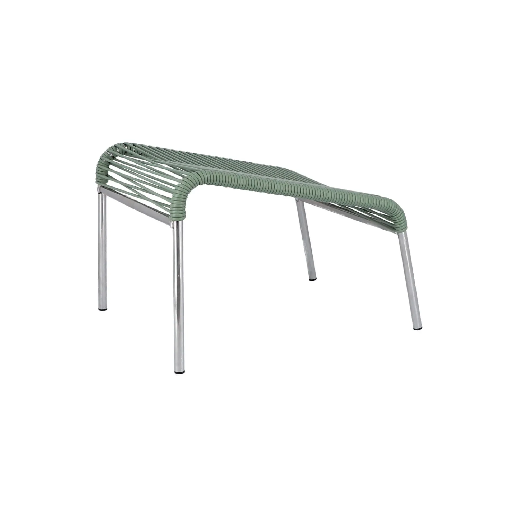 Mya Outdoor Footrest, sage green