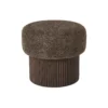 Nala Pouf, dark brown