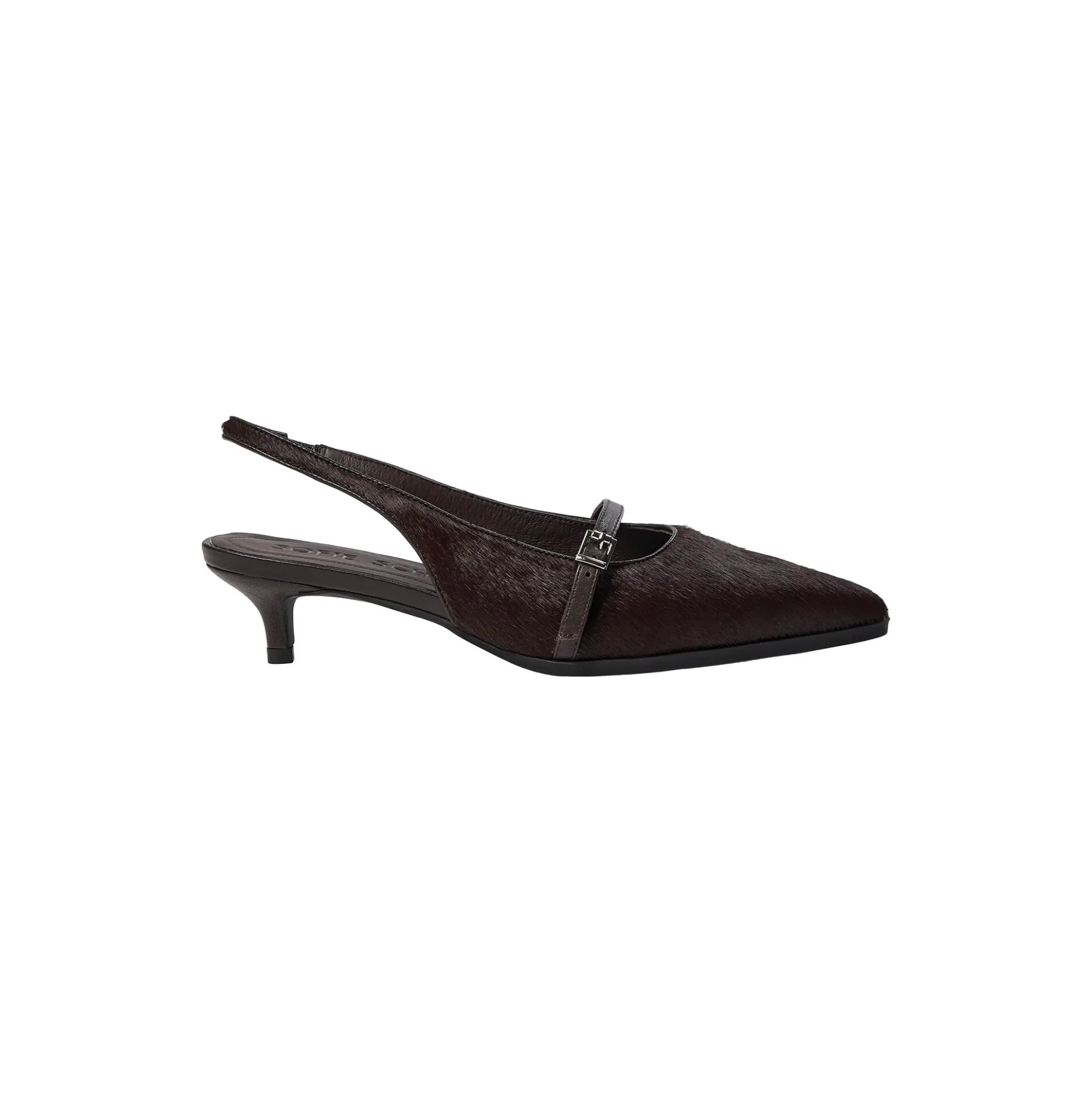 NANYSW SLINGBACK, dark brown