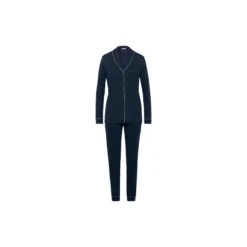 Natural Comfort LS Pajama, deep navy
