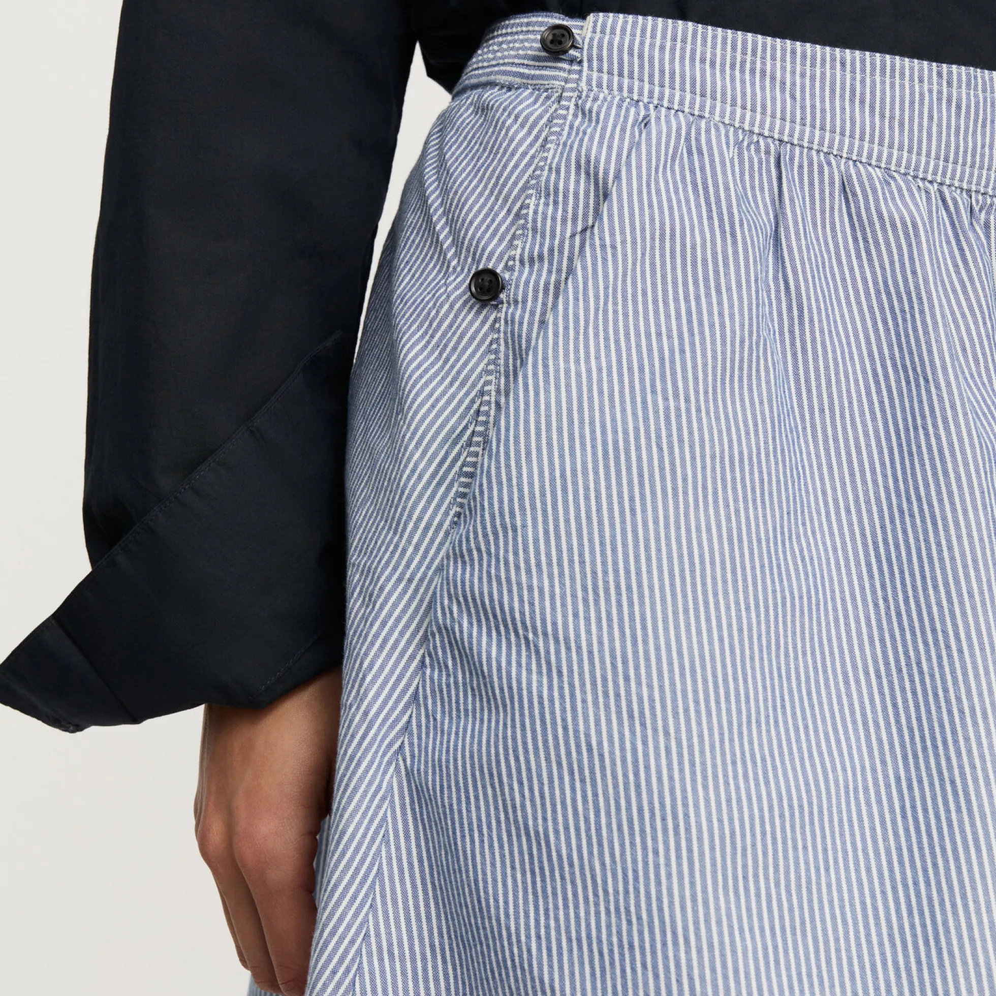 Neela Skirt Striped, mix blue boy