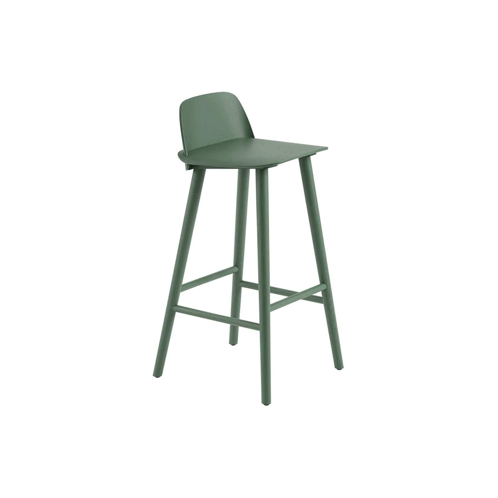 Nerd Bar stool, green