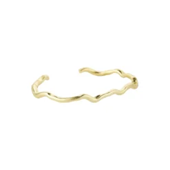 Nina Bangle Armbånd, forgyldt