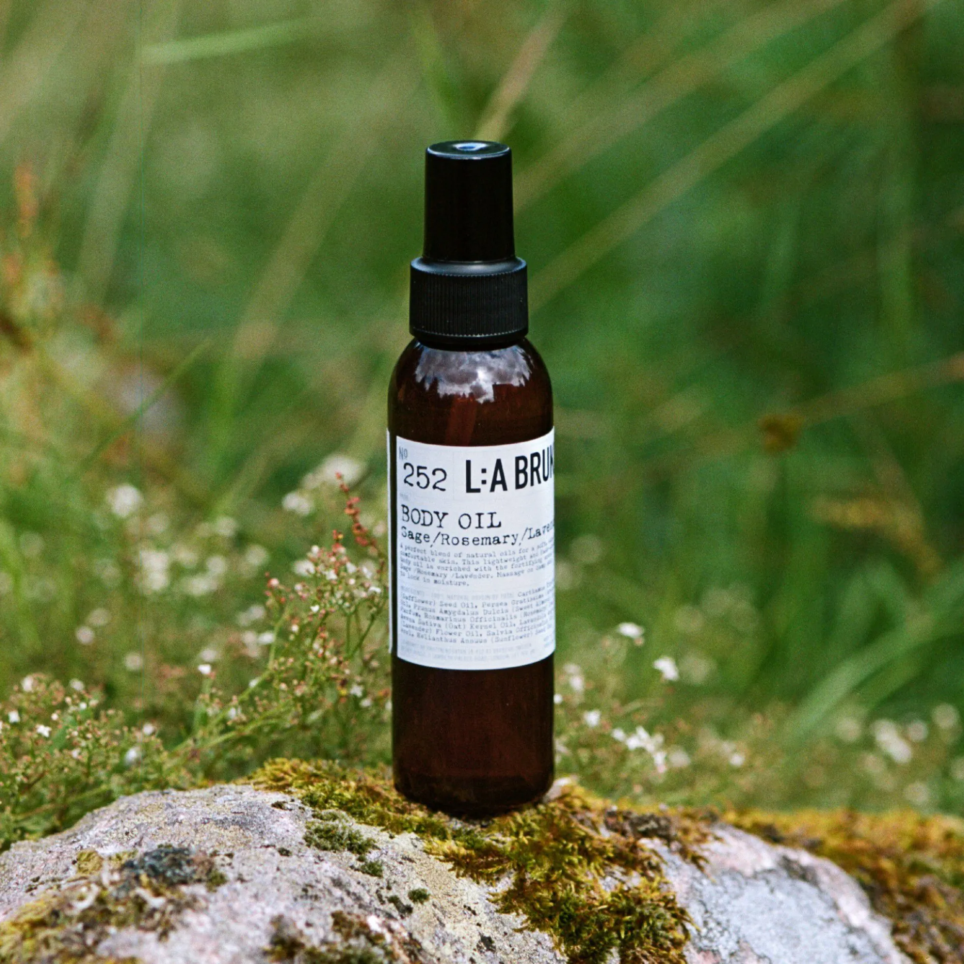 No. 252 Body Oil, sage/rosemary/lavender