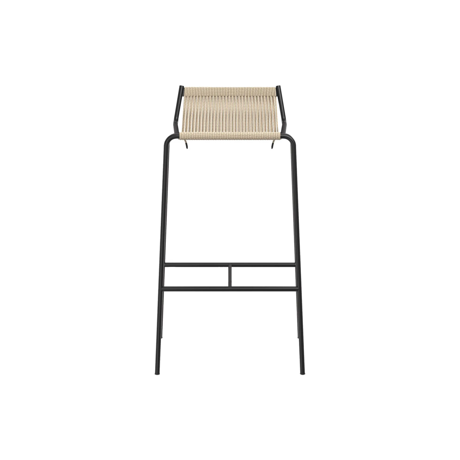 Noel Bar Chair, black/nature