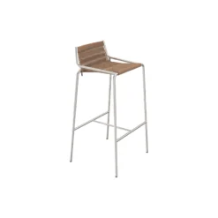 Noel Bar Chair, steel/brown