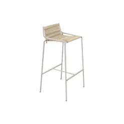 Noel Bar Chair, steel/nature