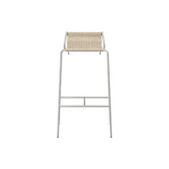 Noel Bar Chair, steel/nature