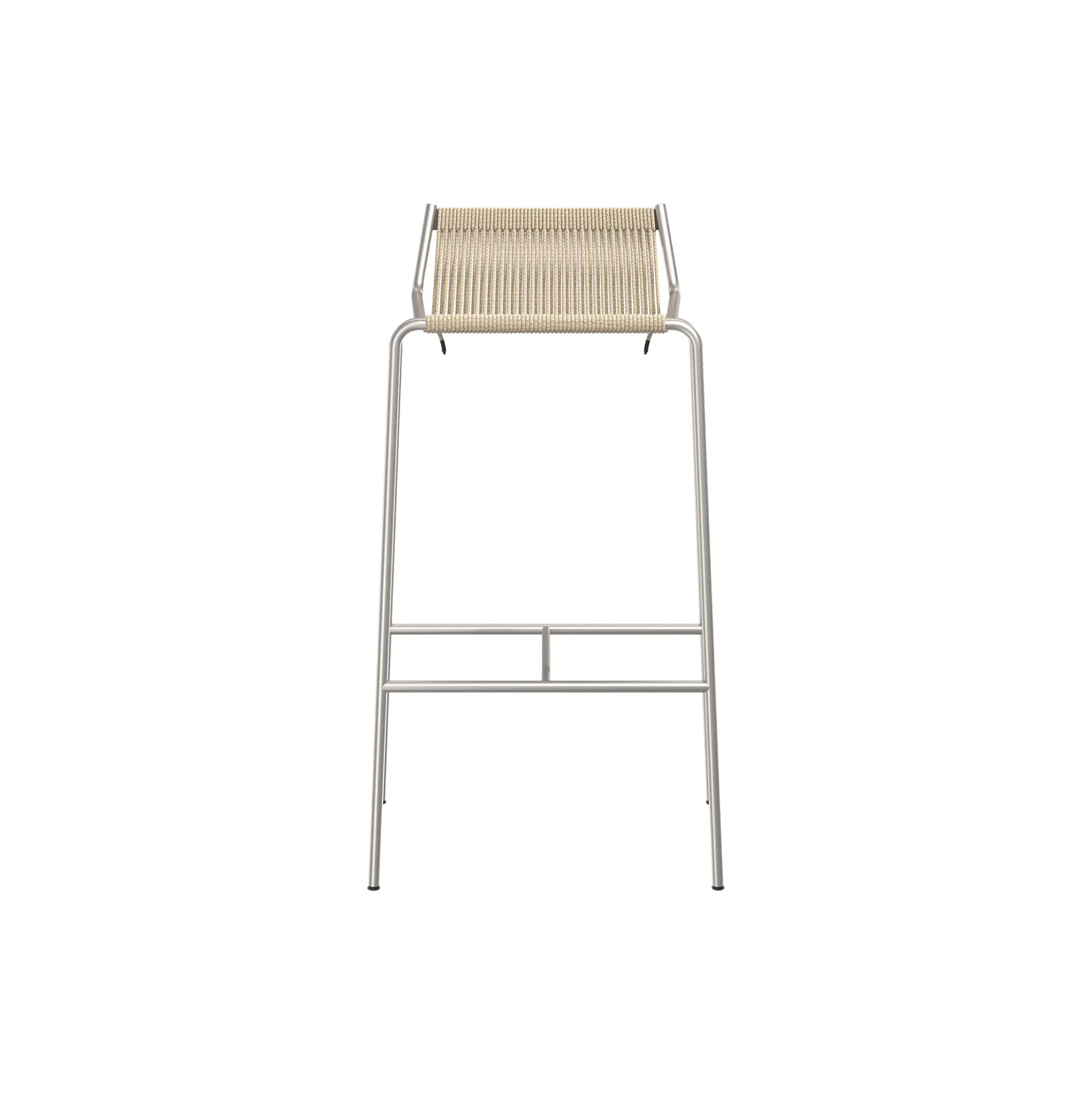Noel Bar Chair, steel/nature