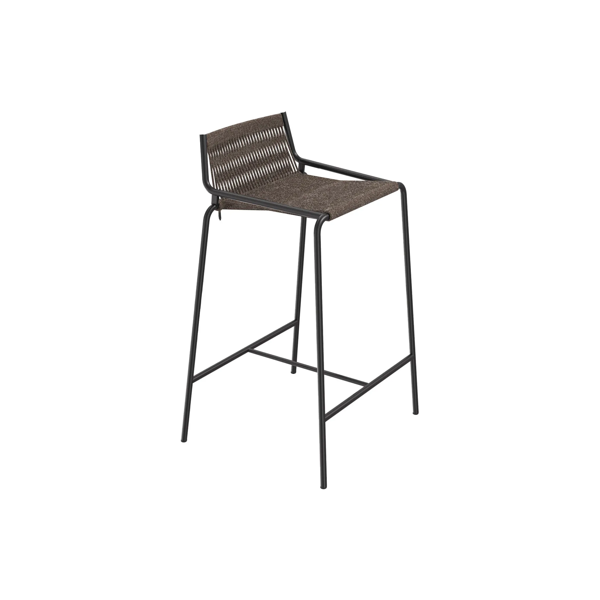 Noel Counter Chair, black/dark grey