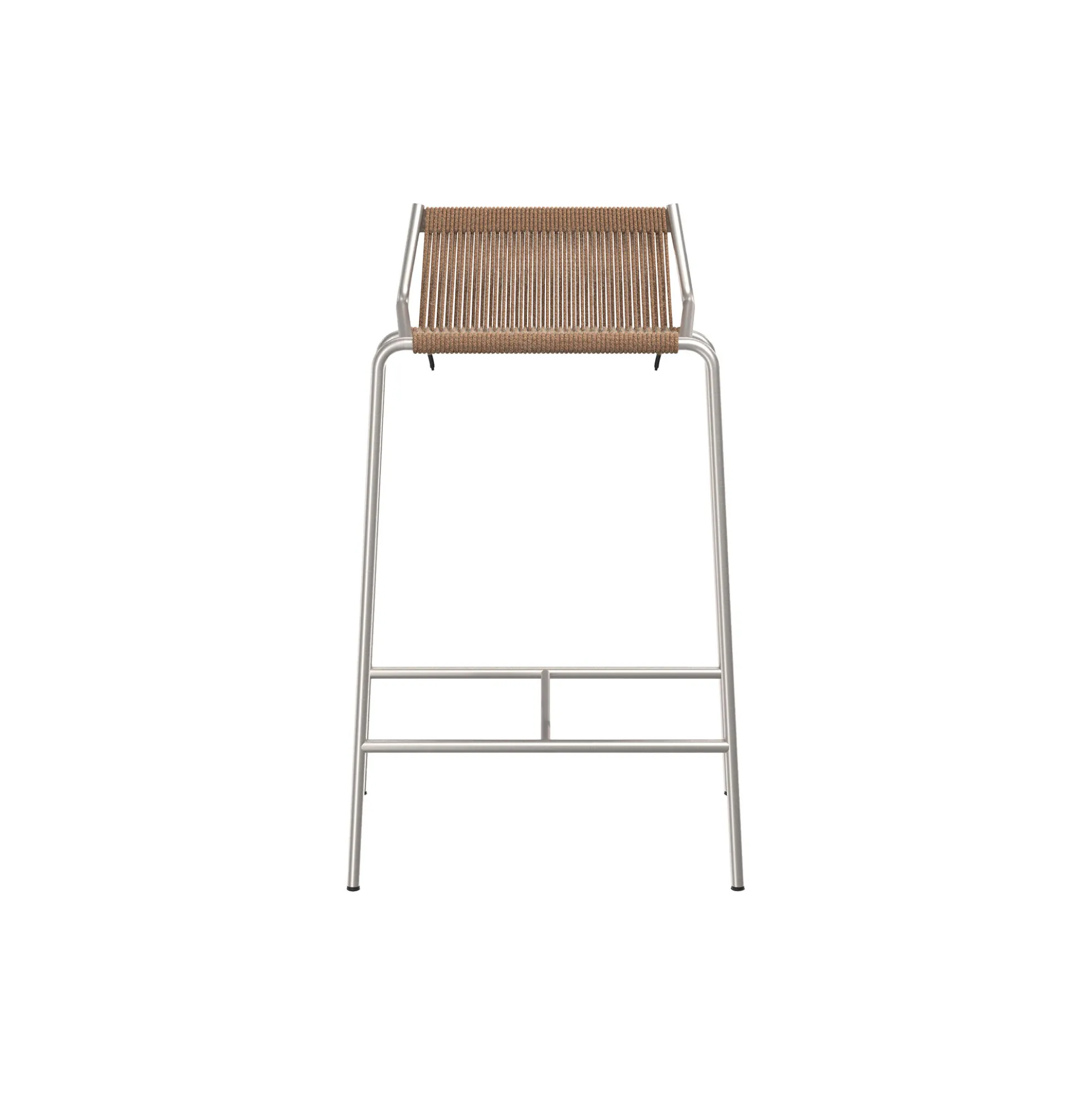 Noel Counter Chair, steel/brown