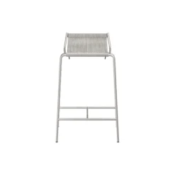 Noel Counter Chair, steel/fair grey