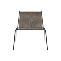 Noel Lounge Chair, black/dark grey