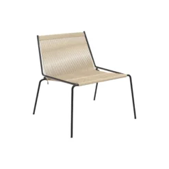 Noel Lounge Chair, black/nature