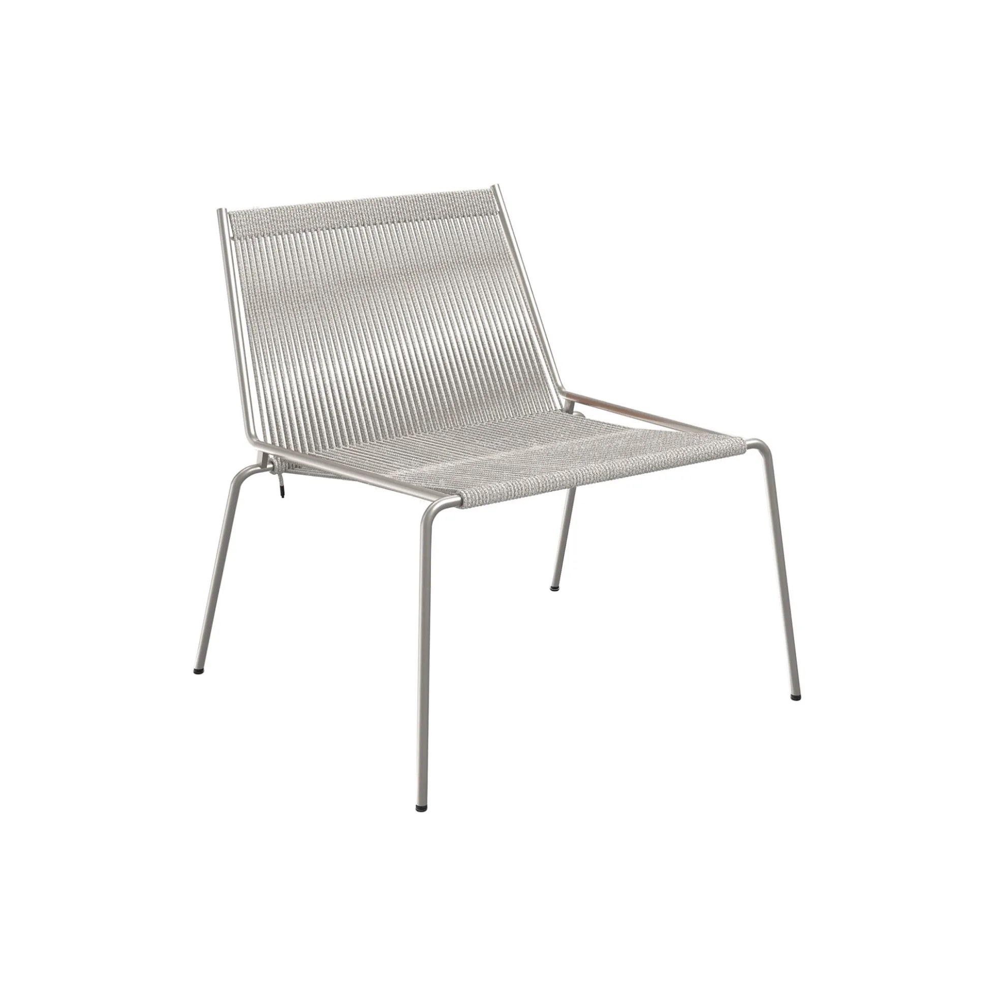 Noel Lounge Chair, steel/fair grey