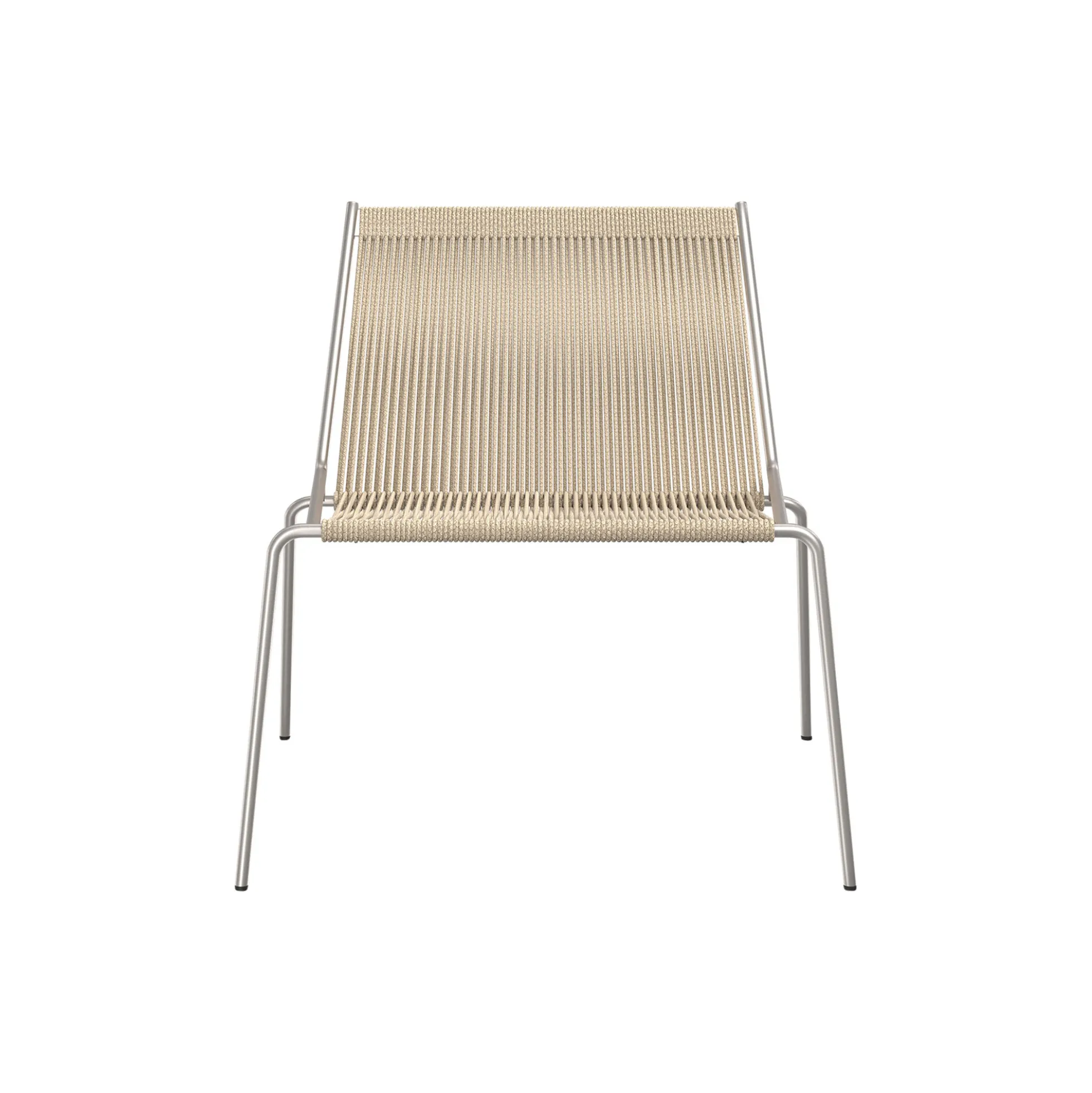 Noel Lounge Chair, steel/nature