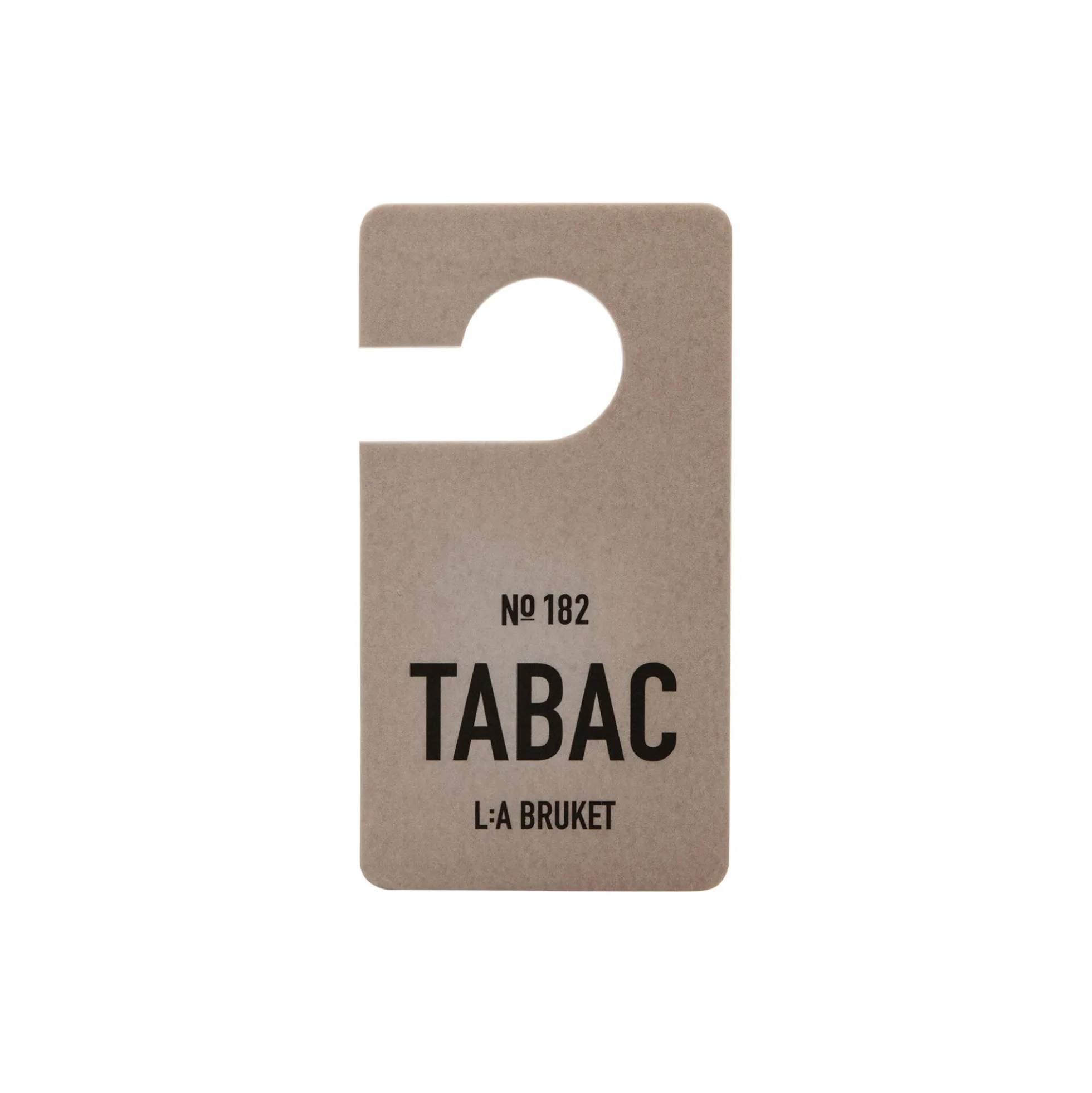 No. 182 Fragrance Tag, tabac