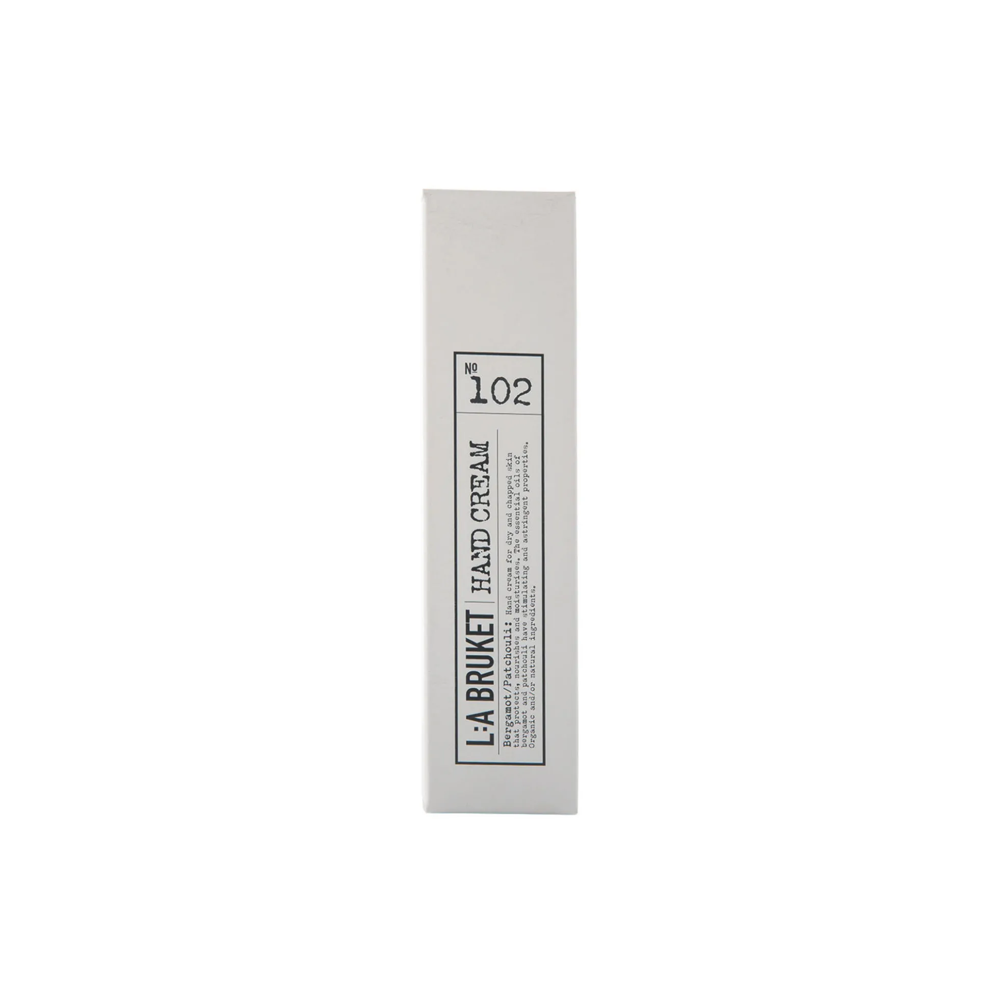 No. 102 Hand Cream, bergamot/patchouli