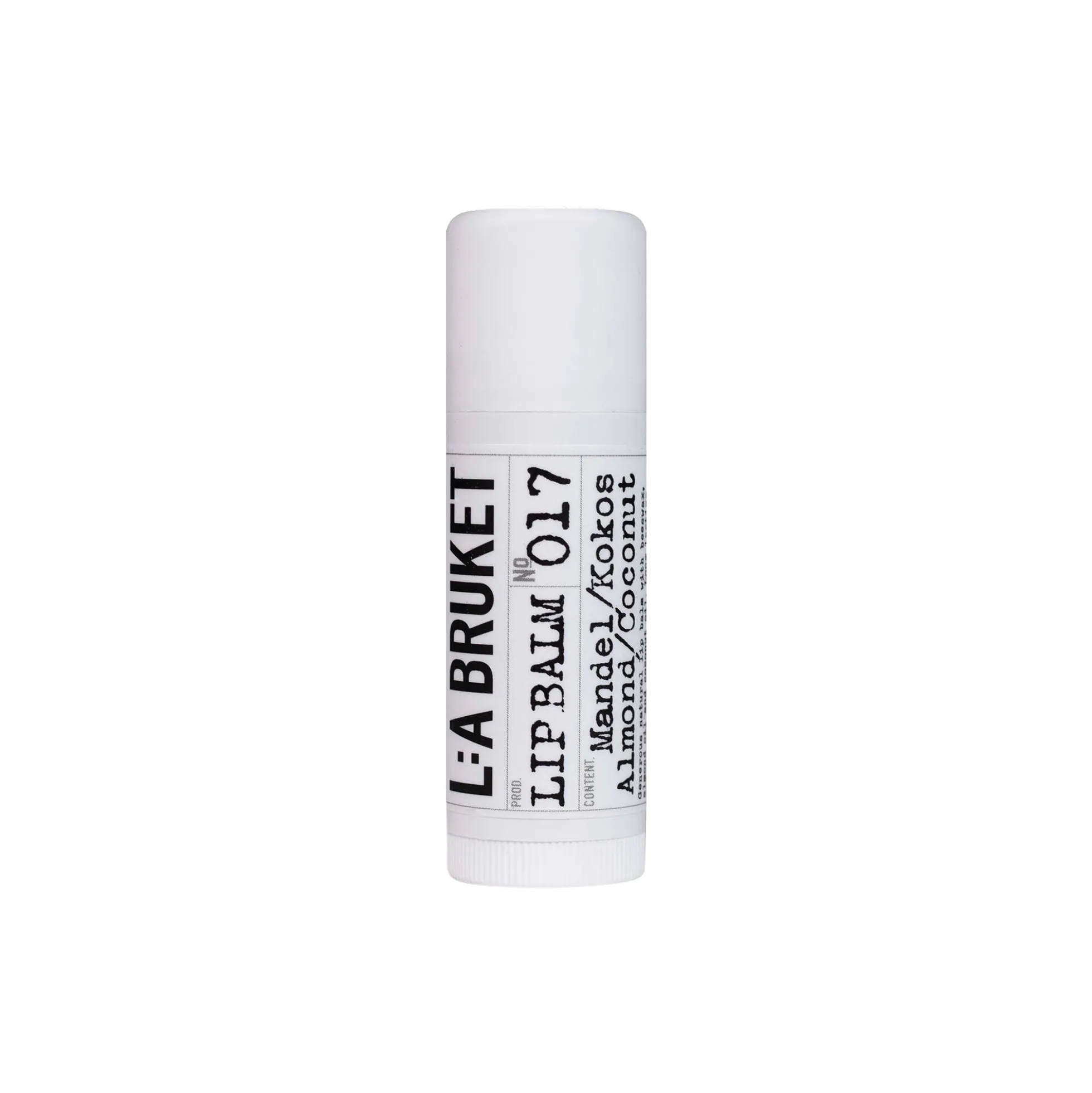 No. 017 Lip Balm, almond/coconut