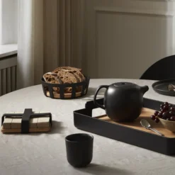 Nordic Kitchen brødkurv Medium, black