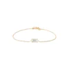 Nord White armbånd, guld