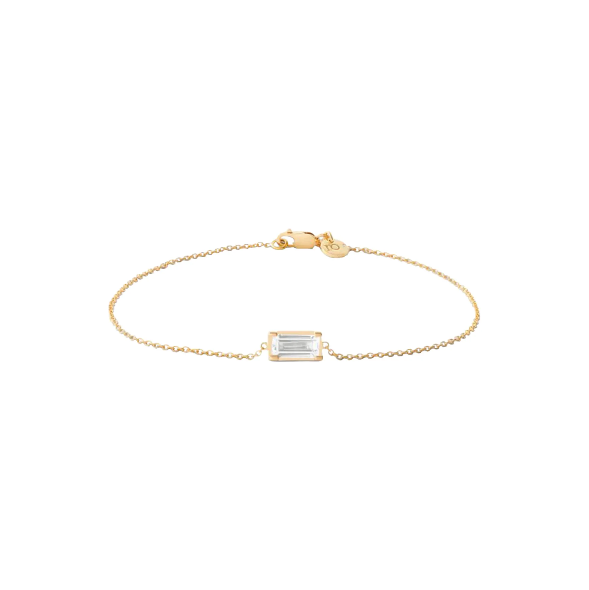Nord White armbånd, guld
