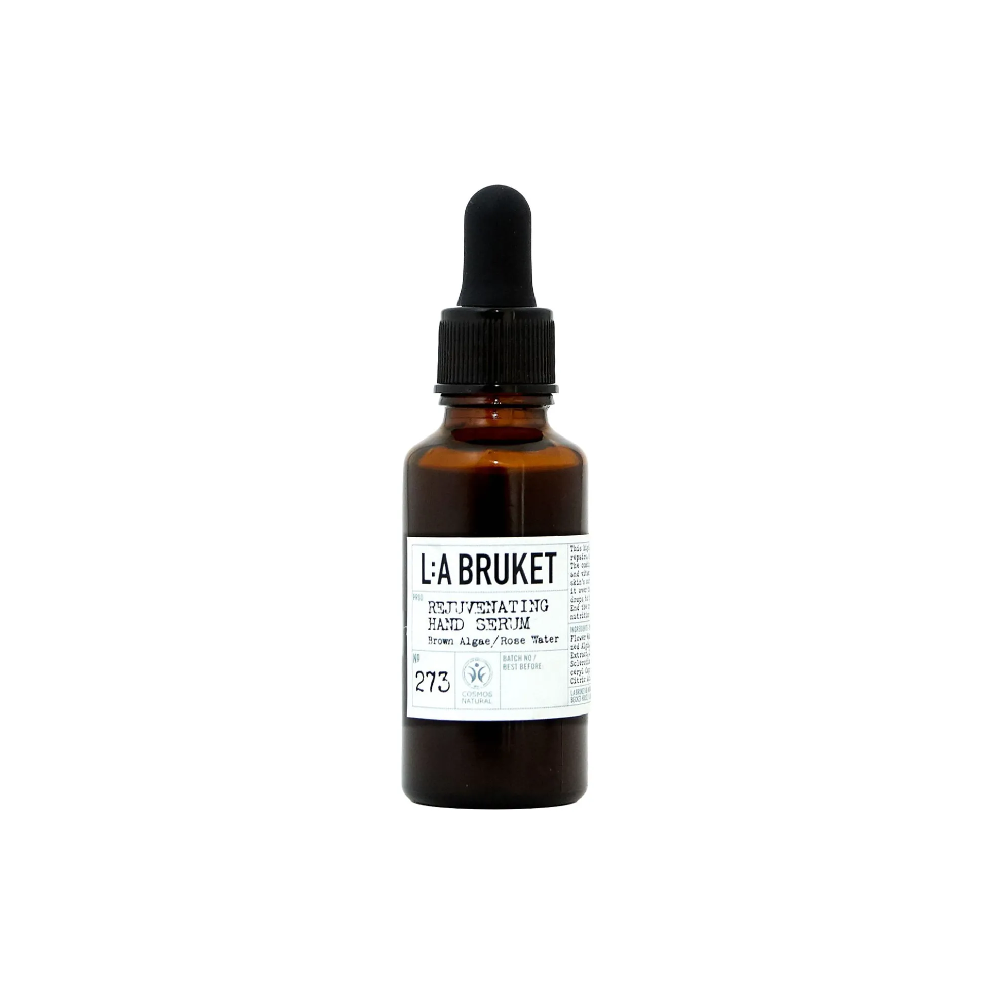 No. 273 Rejuvenating hand serum, brown algae/rose water