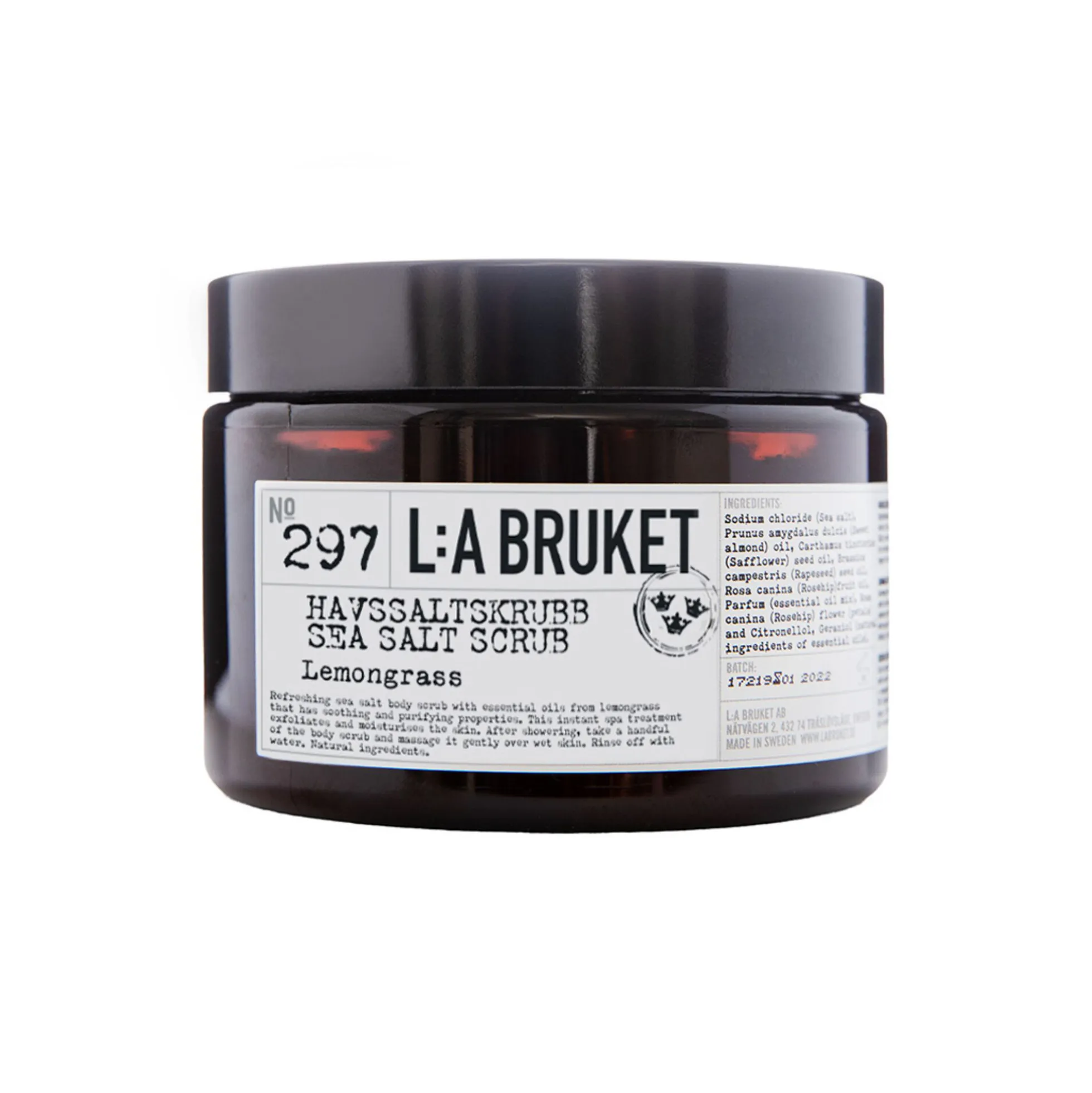No. 063 Sea Salt Scrub, lemongrass