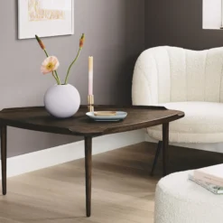 No. 55 Table, olieret røgbejdset eg