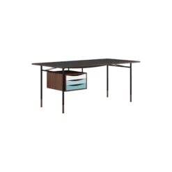 Nyhavn Arbejdsbord, black/cold