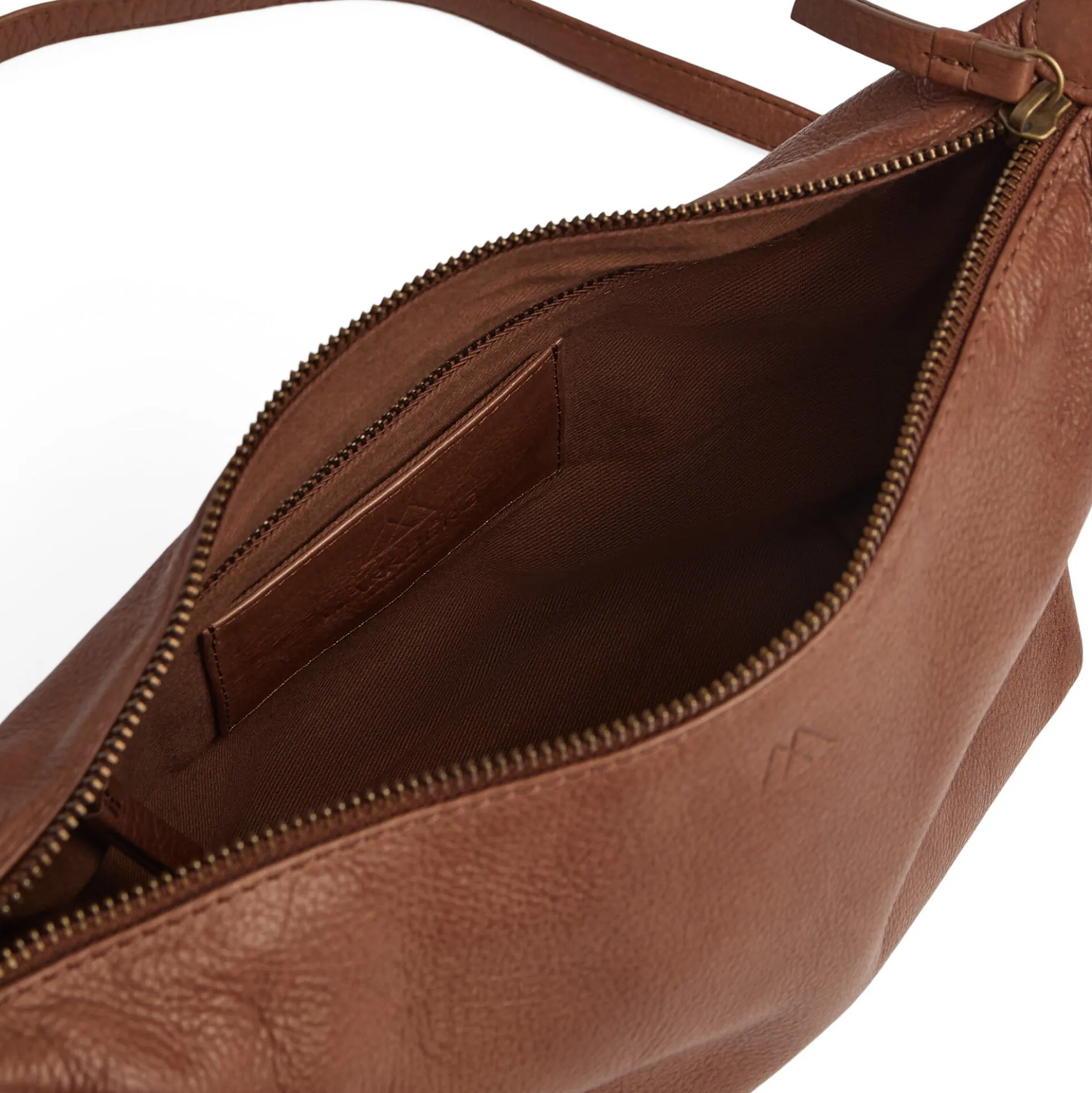 NyraMBG Cross. Bag, Soft Vint., cognac w/br. gold