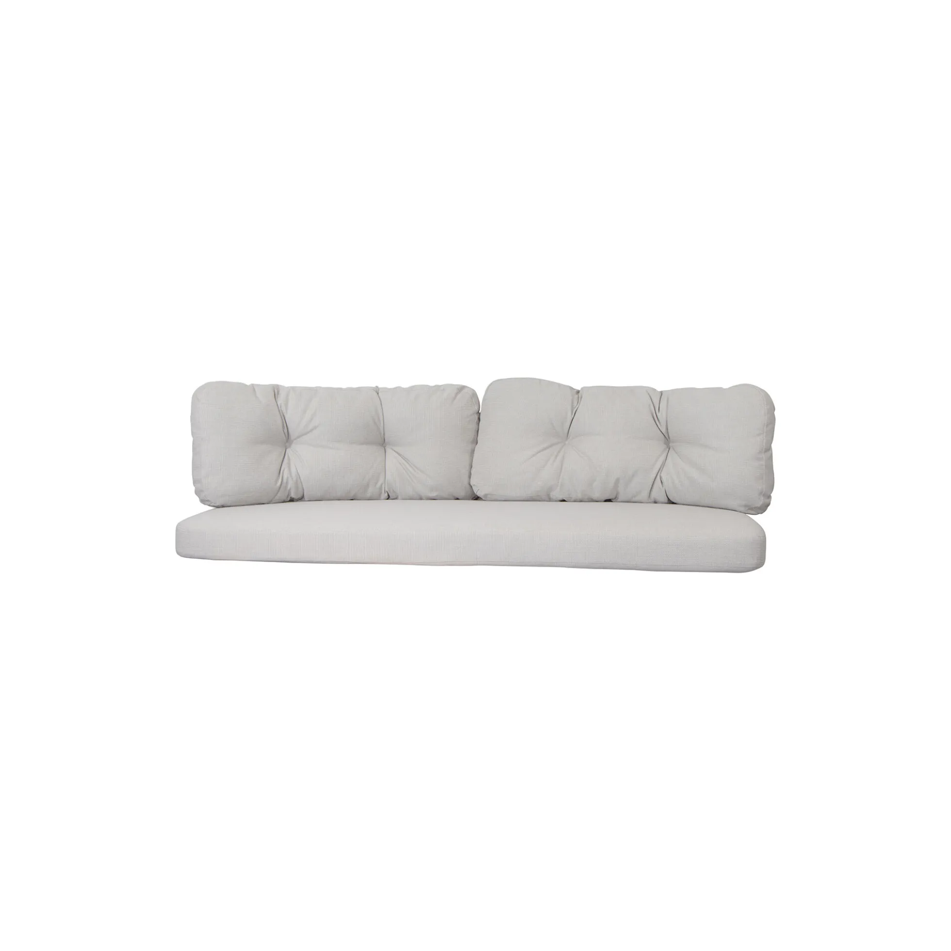 Ocean large 3-pers. sofa hyndesæt, white grey